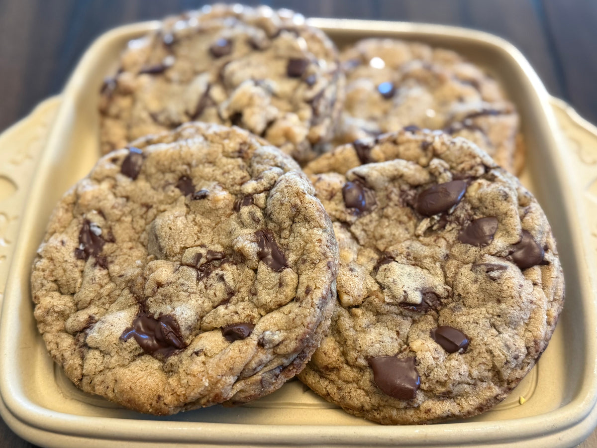 Brown Butter Chocolate Chunk Cookies (By the Dozen)