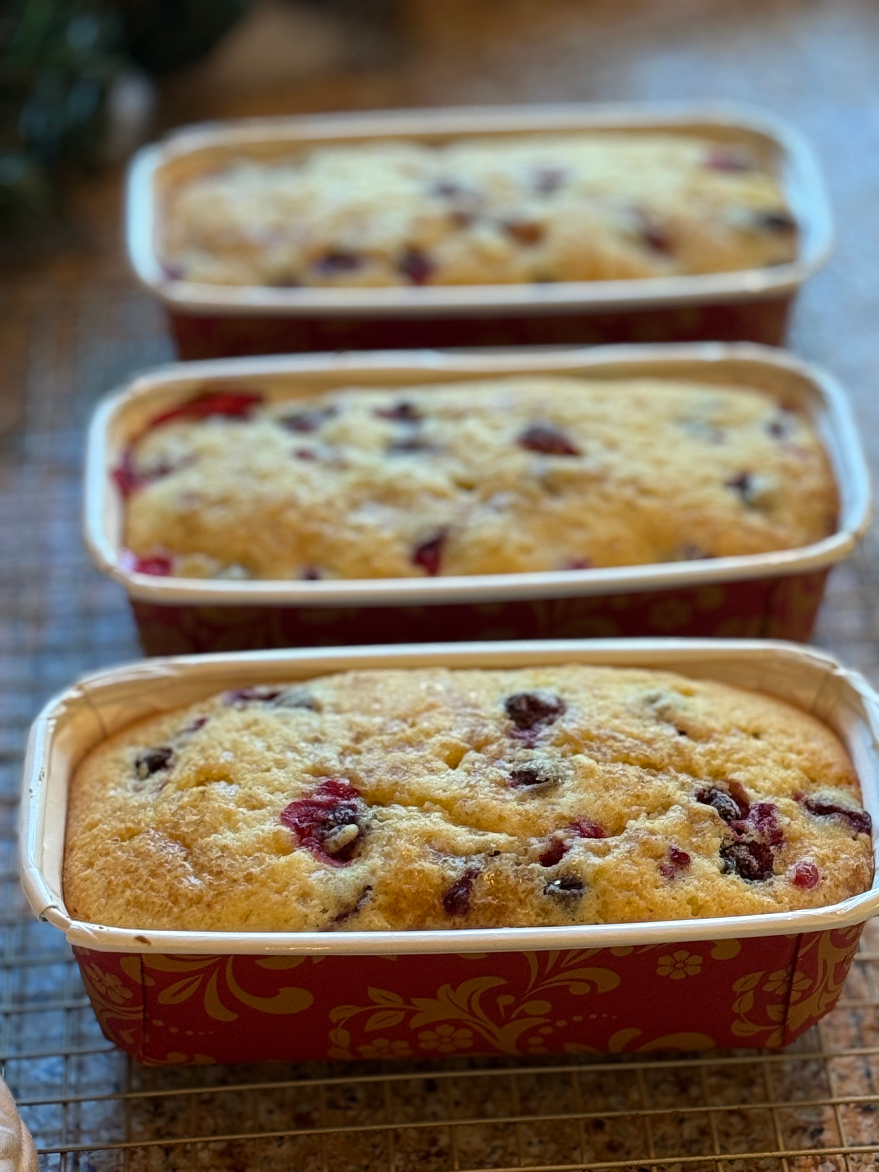 Cranberry Orange Loaf (Seasonal)