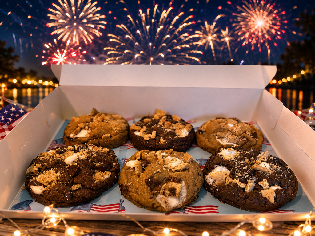Fourth of July Cookie Boxes