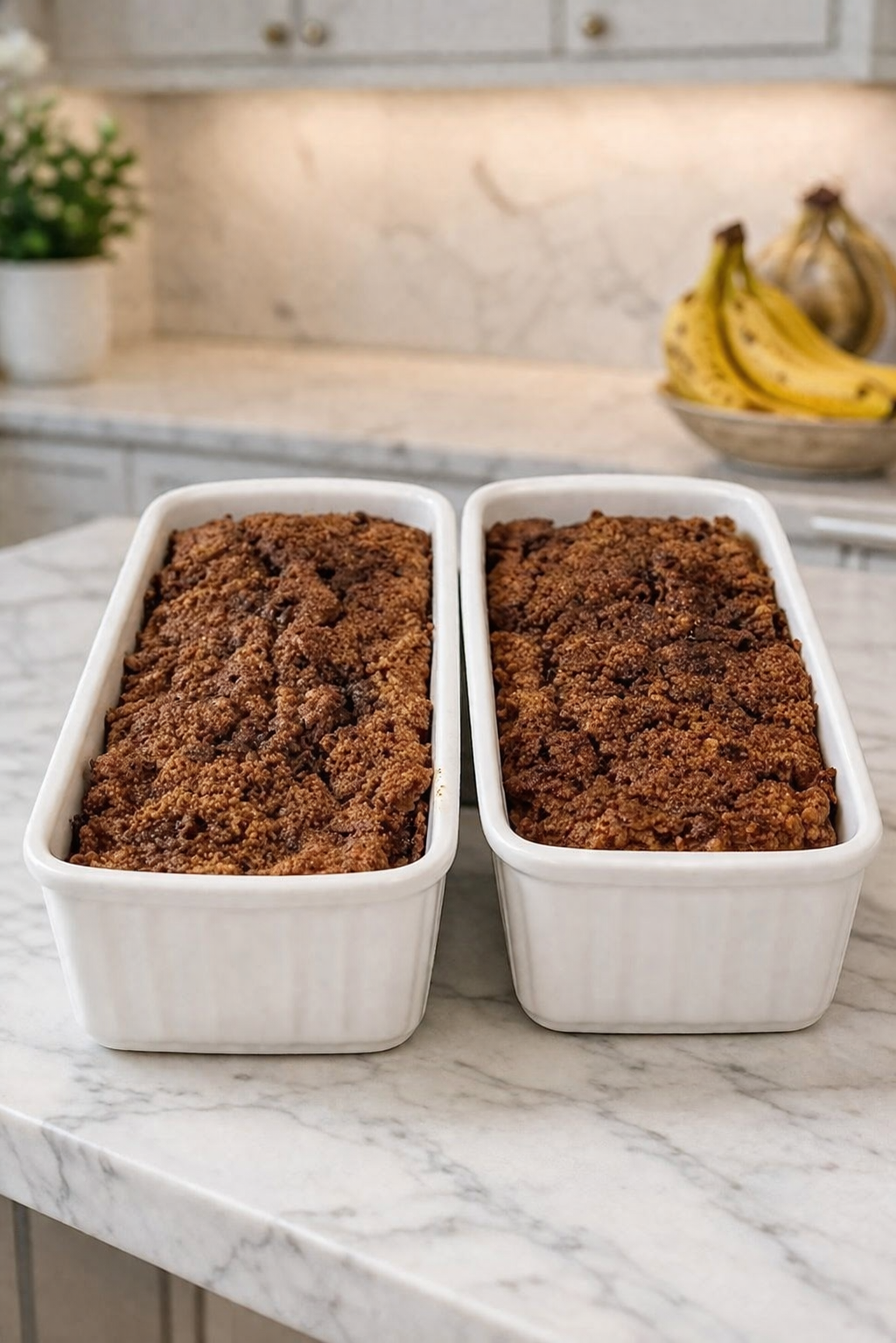 Banana Streusel Bread