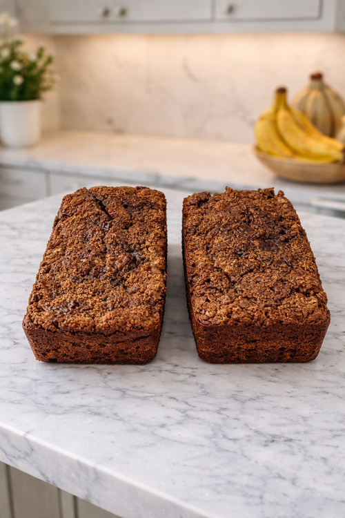 Banana Streusel Bread