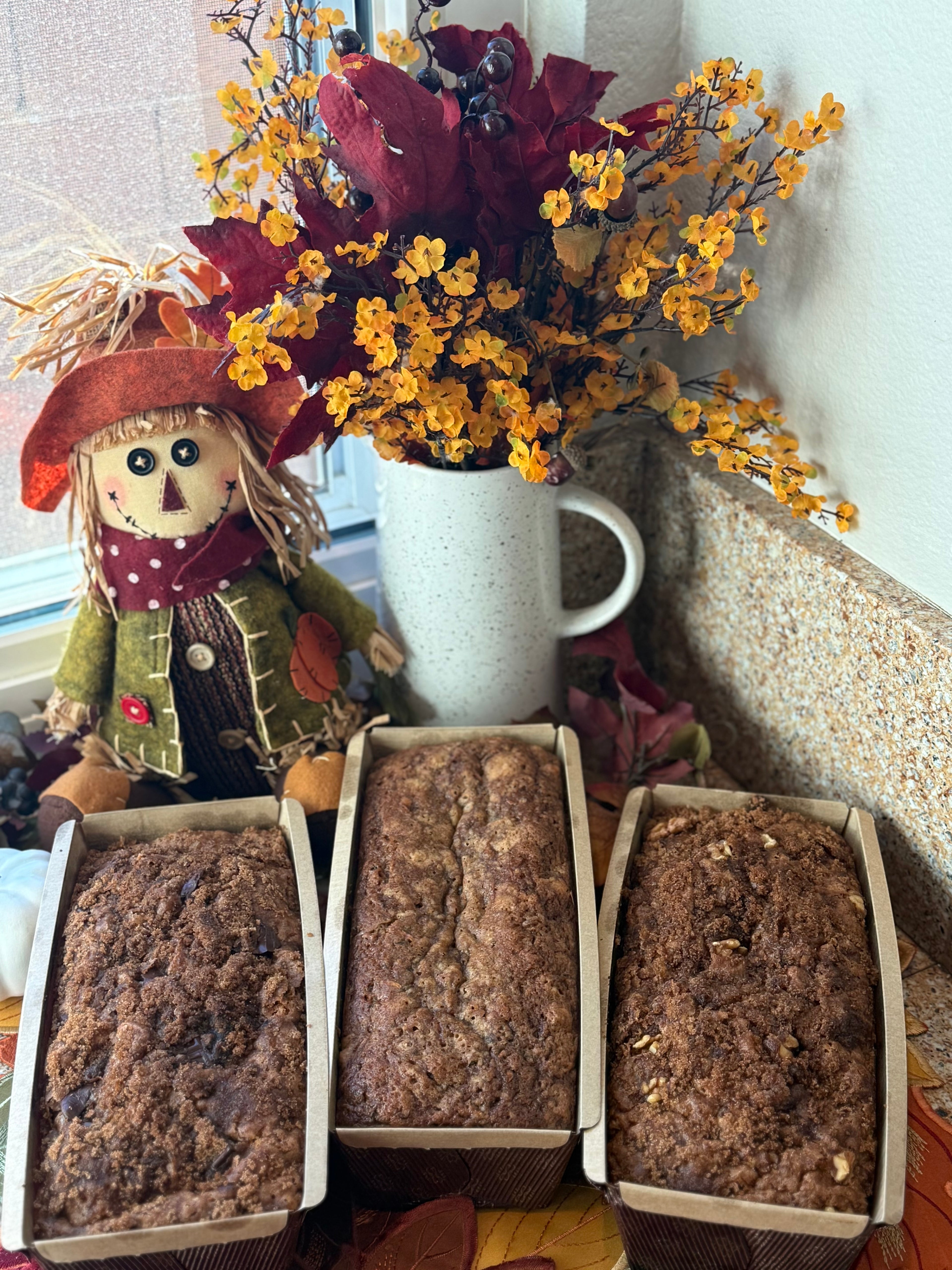 Pumpkin Streusel Bread