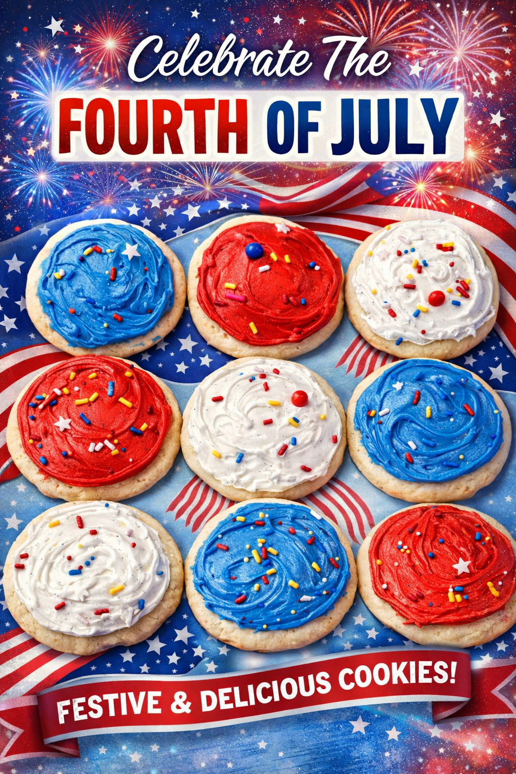 Fourth of July Cookie Boxes
